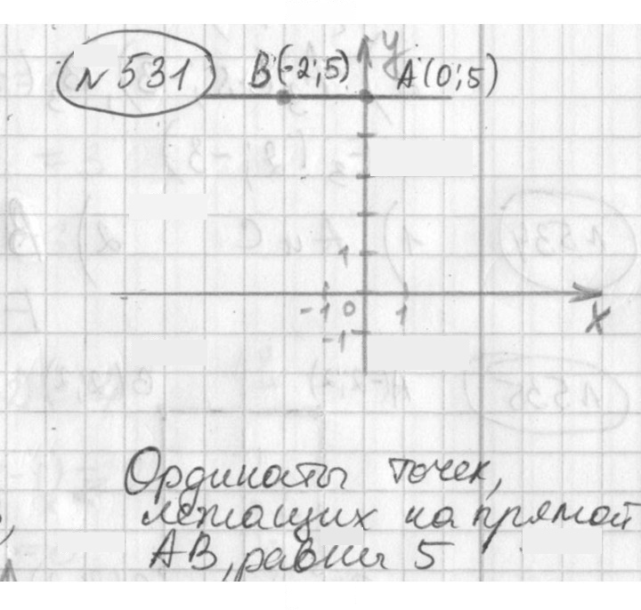 Скан решения номера 531