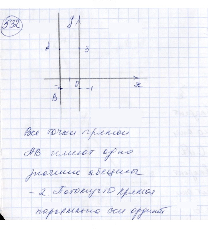 Скан решения номера 532