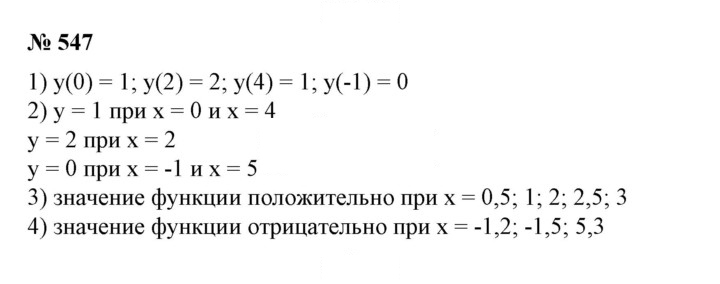 Скан решения номера 547
