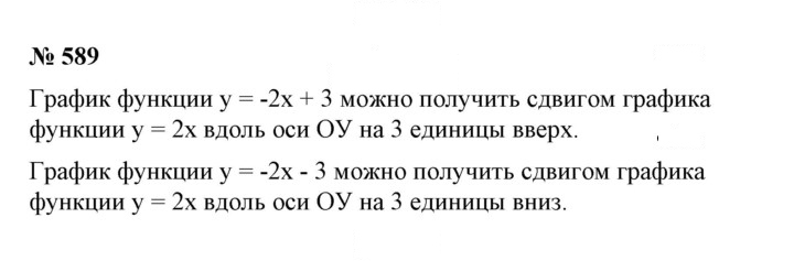 Скан решения номера 589