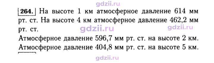 Скан решения номера 264
