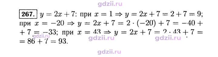 Скан решения номера 267