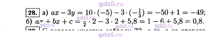 Скан решения номера 28