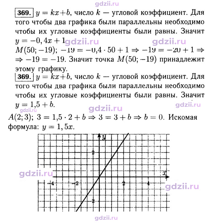 Скан решения номера 369