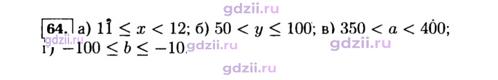 Скан решения номера 64