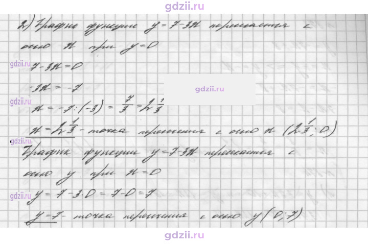 Скан решения номера 871