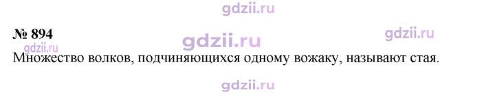Скан решения номера 894