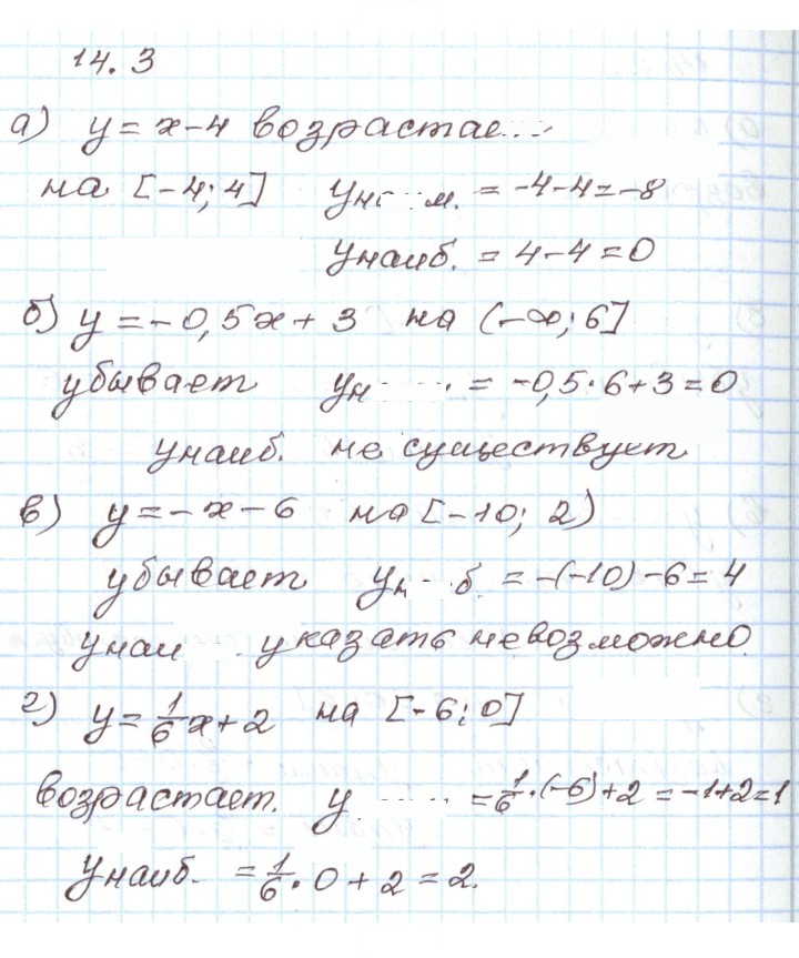 Скан решения номера 14.3