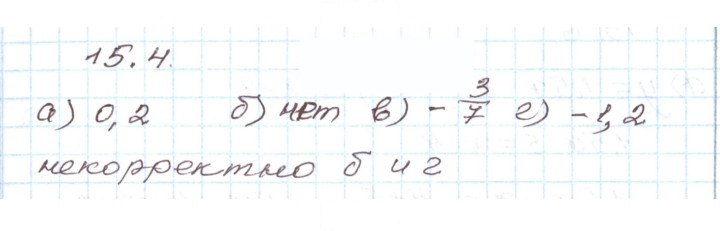 Скан решения номера 15.4