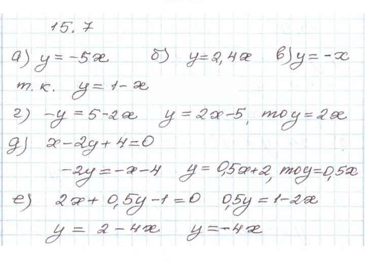Скан решения номера 15.7