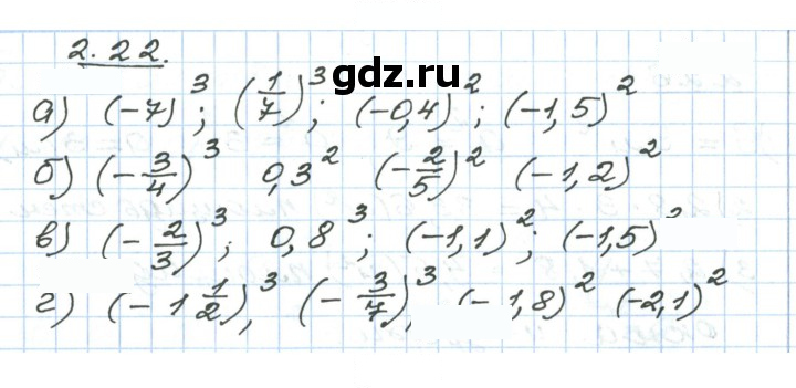 Скан решения номера 2.22
