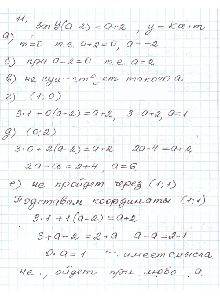 Скан решения номера 11