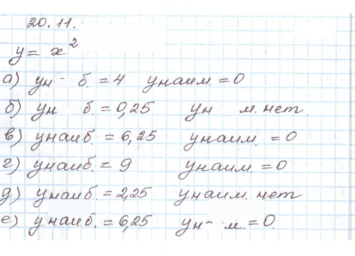 Скан решения номера 20.11