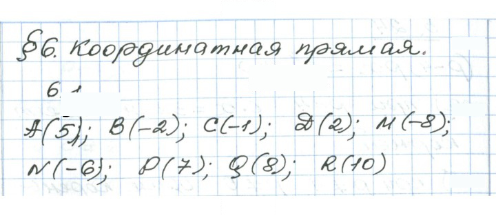 Скан решения номера 6.1