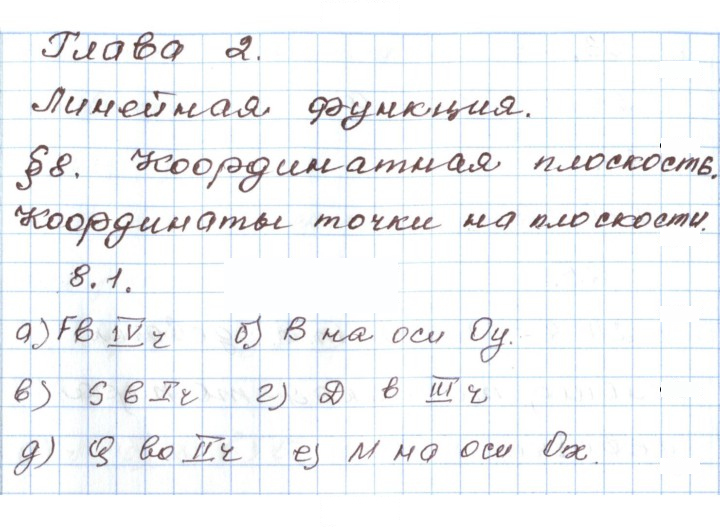 Скан решения номера 8.1