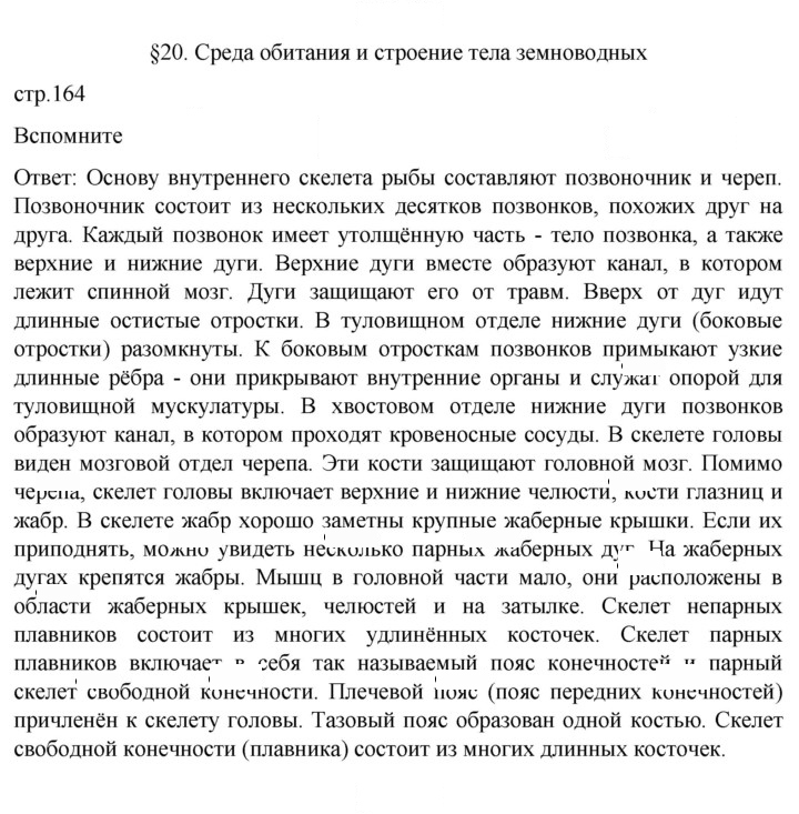 Скан решения номера 164