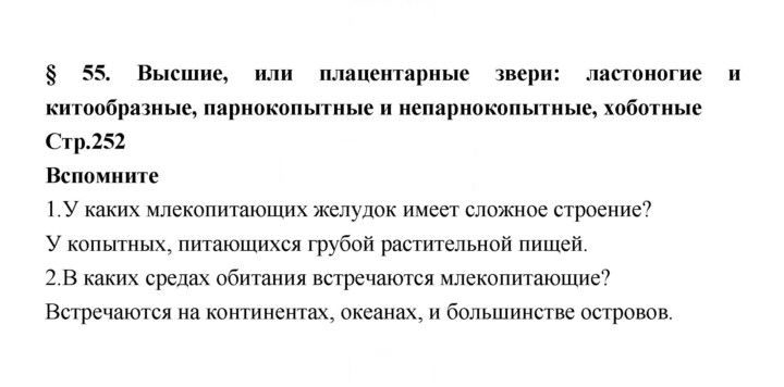 Скан решения номера 252