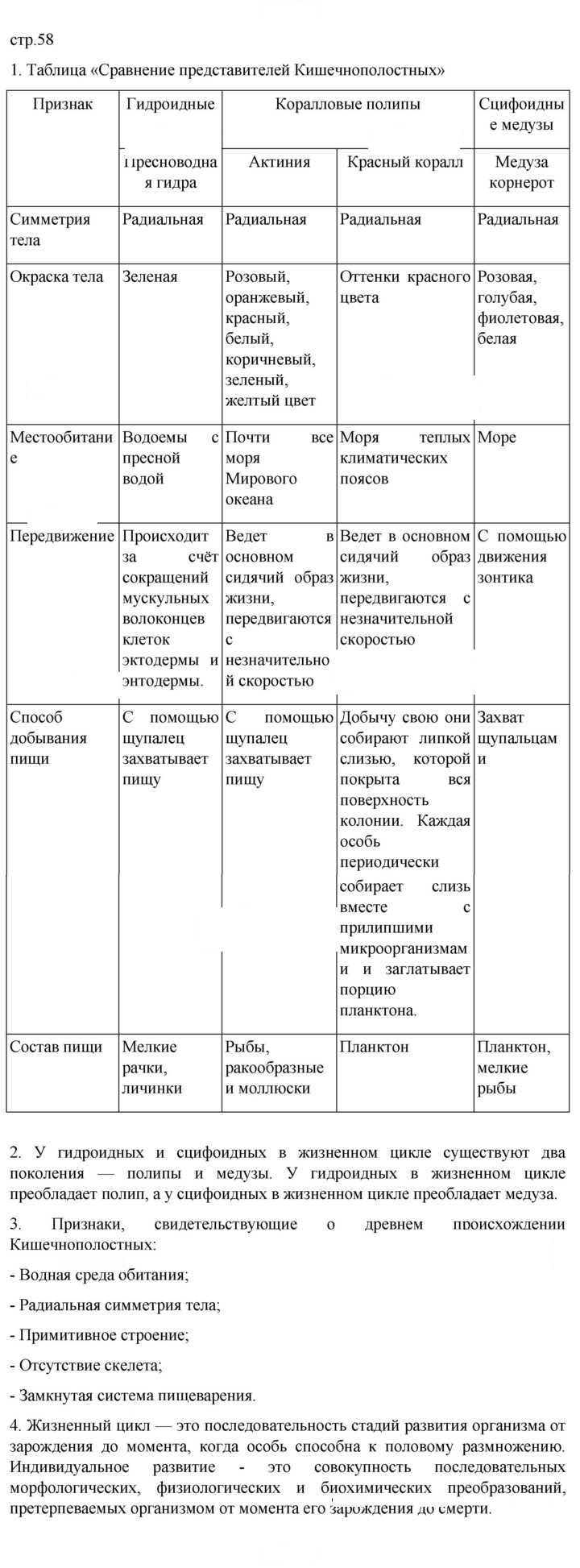 Скан решения номера 58