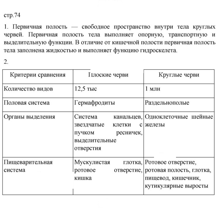 Скан решения номера 74