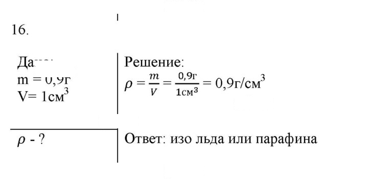 Скан решения номера 16