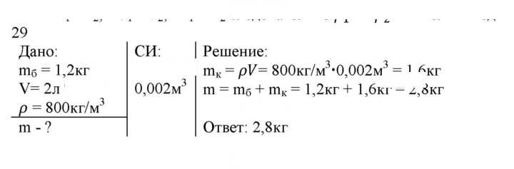 Скан решения номера 29