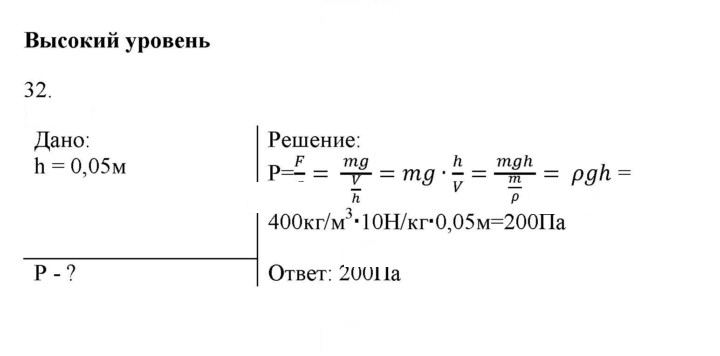 Скан решения номера 32