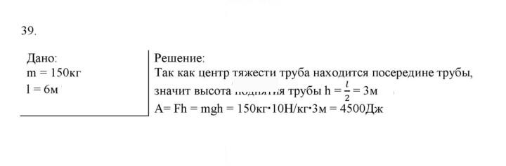 Скан решения номера 39