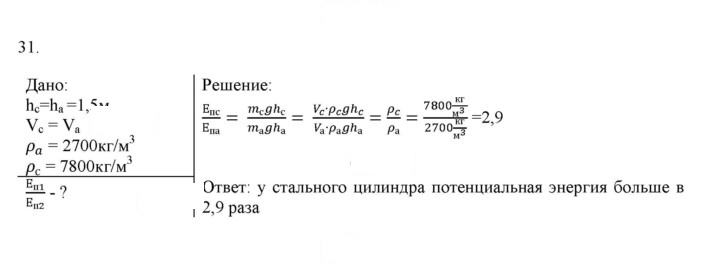 Скан решения номера 31