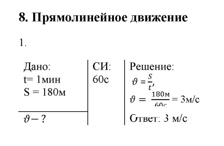 Скан решения номера 1