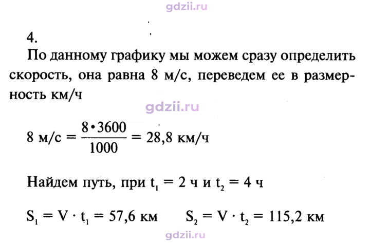 Скан решения номера 4
