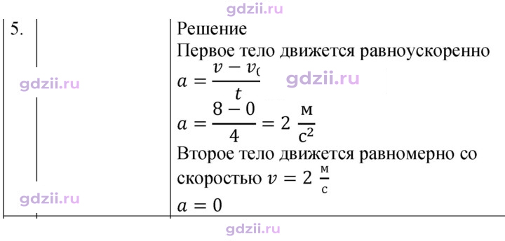 Скан решения номера 5