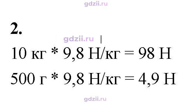 Скан решения номера 2