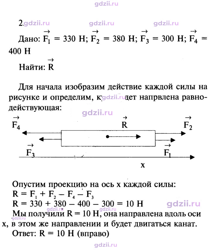 Скан решения номера 2
