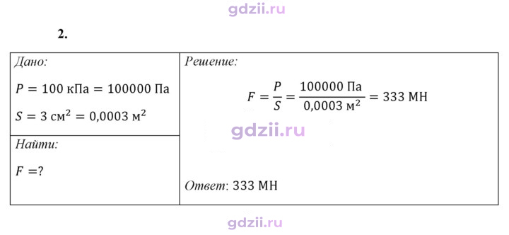 Скан решения номера 2
