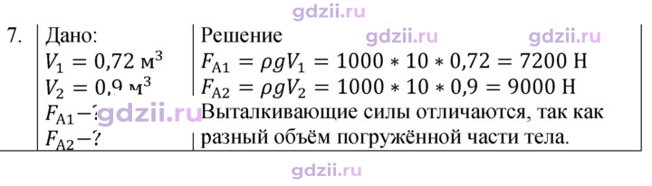 Скан решения номера 7
