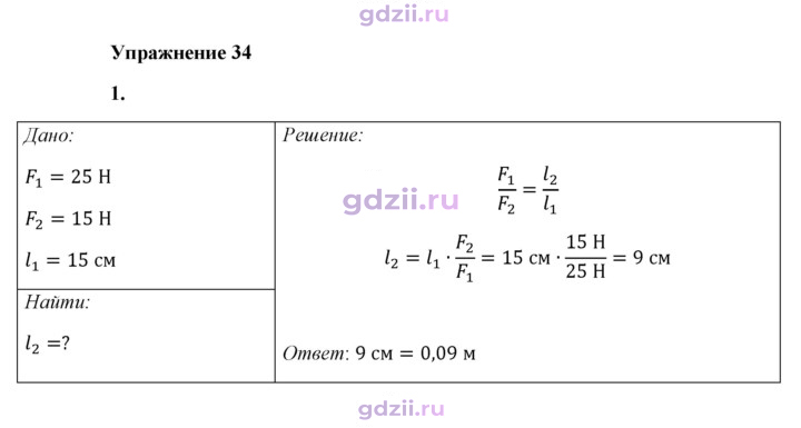 Скан решения номера 1