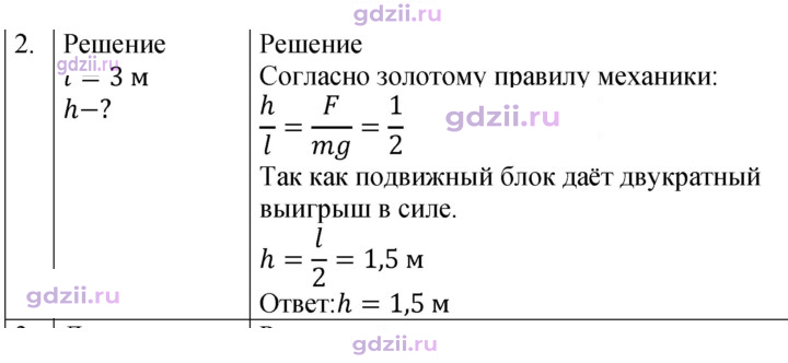 Скан решения номера 2