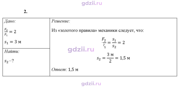 Скан решения номера 2