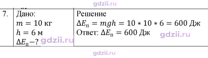 Скан решения номера 7