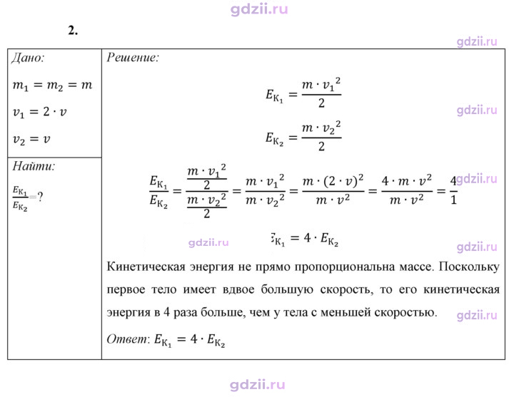 Скан решения номера 2
