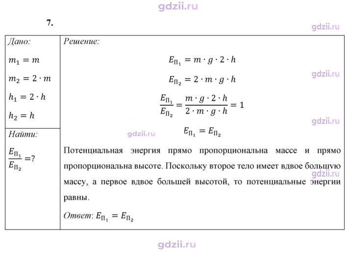 Скан решения номера 7