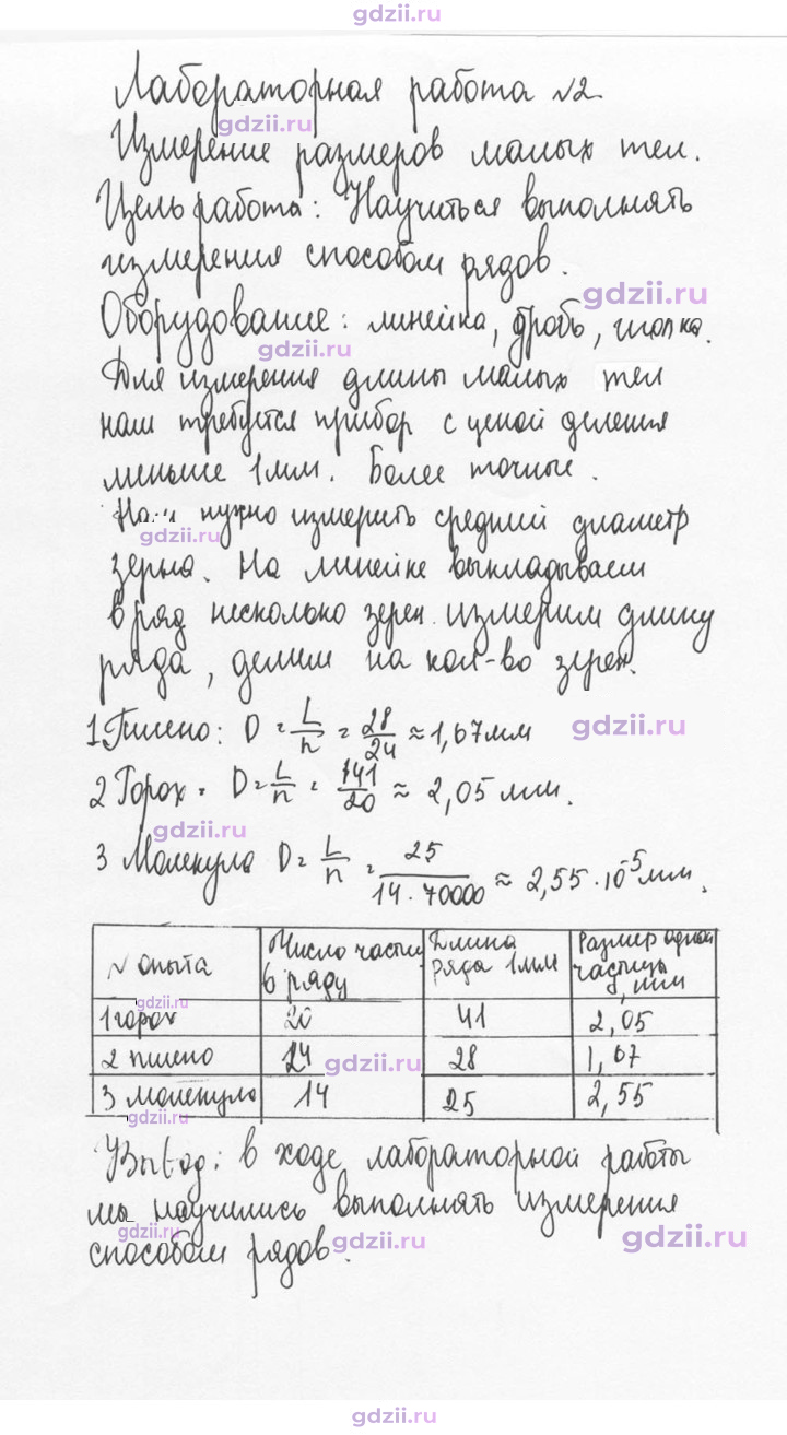 Скан решения номера 2