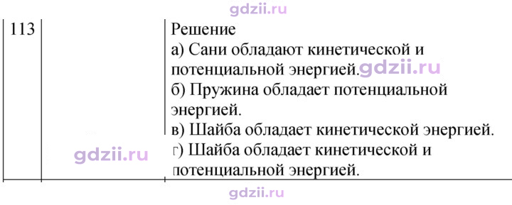 Скан решения номера 113