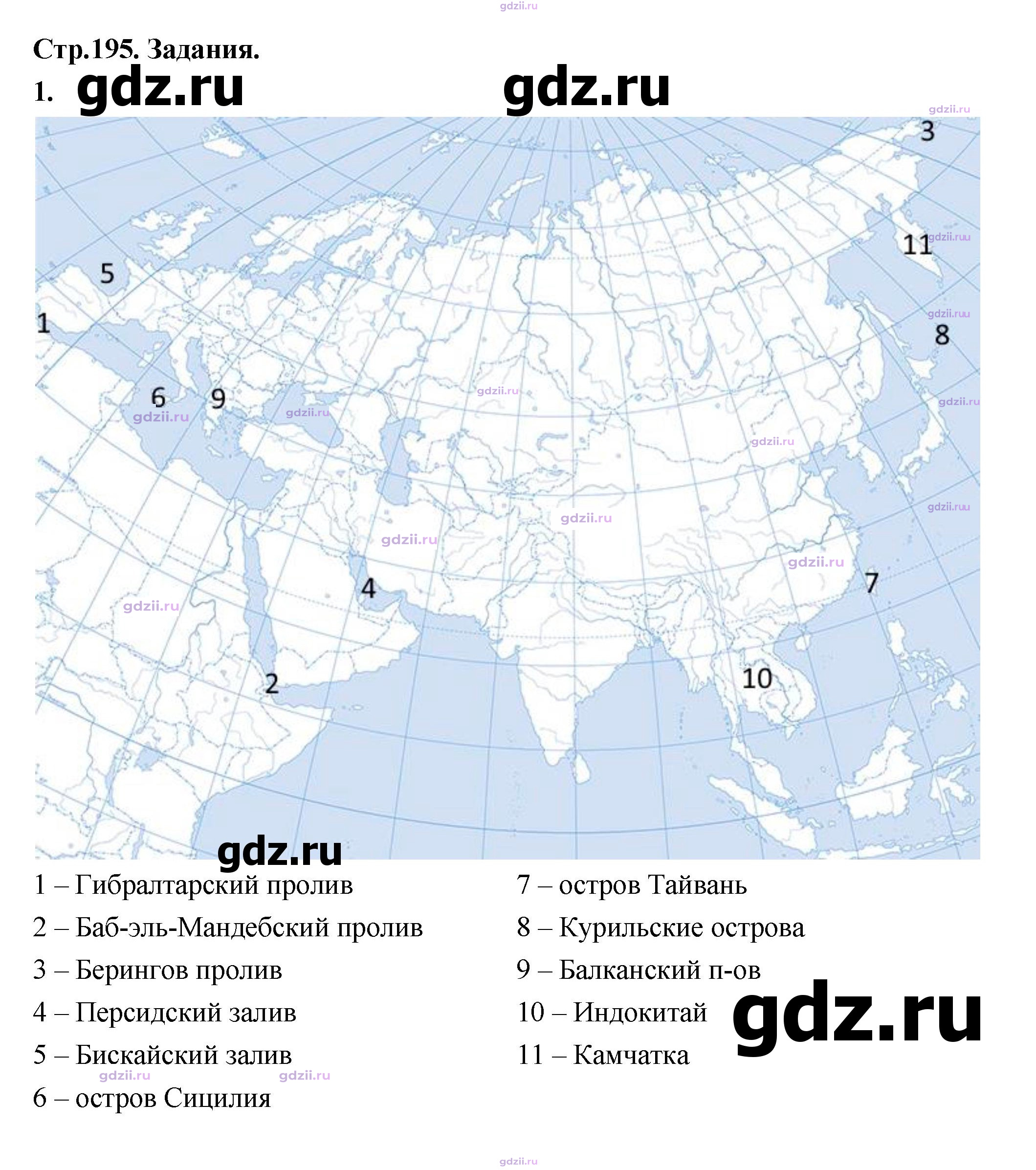 Скан решения номера 195