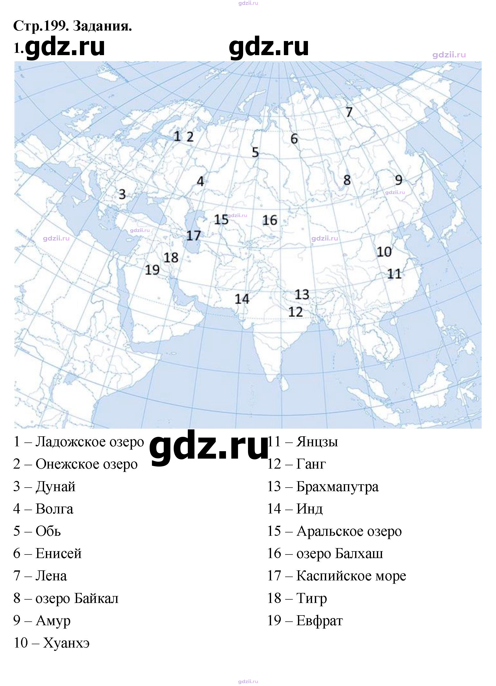 Скан решения номера 199