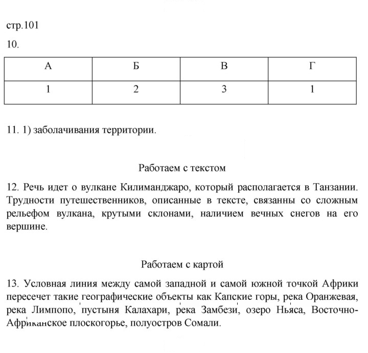 Скан решения номера 101