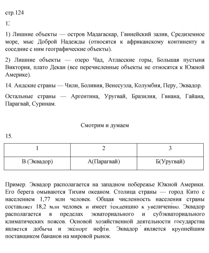 Скан решения номера 124