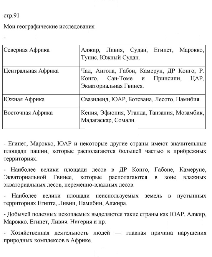 Скан решения номера 91