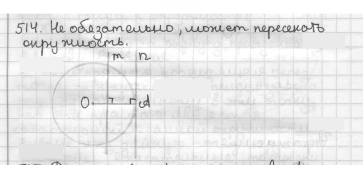 Скан решения номера 514