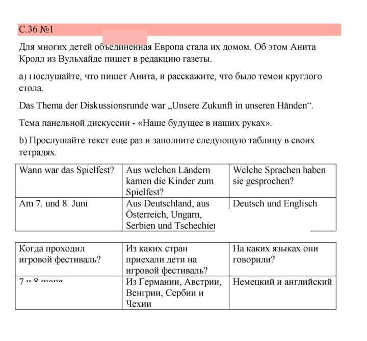 Скан решения номера 36